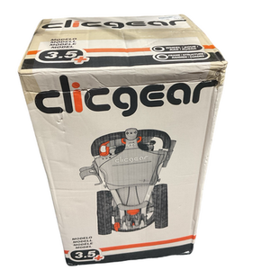 Used Clicgear 3.5+ Push Cart Golf Cart 3 Wheel 11834-s000051006