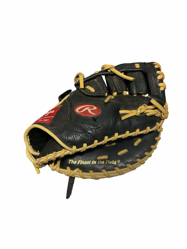 Used Rawlings Highlight Series Bb Sb Glove Rh Throw Black 11 1 2" 11834-s000051152