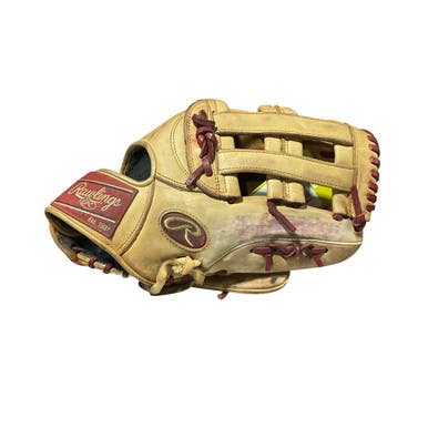 Used Rawlings Gg Elite Bb Sb Glove Rh Throw Brown 12 3 4" 11834-s000044509