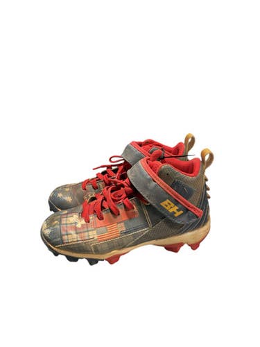 Used Under Armour Bh Usa Bb Sb Cleats Navy Blue Youth 13.0 11834-s000044546