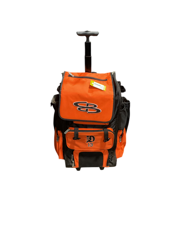 Used Boombah Orange Boombah Bag Bb Sb Player Wheeled Bag Orange 11834-s000045630