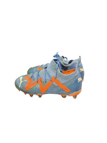 Used Puma Soccer Cleats Royal Blue Junior 01 11834-s000033105