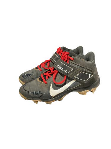 Used Nike Trout Bb Sb Cleats Black Junior 05 11834-s000033104