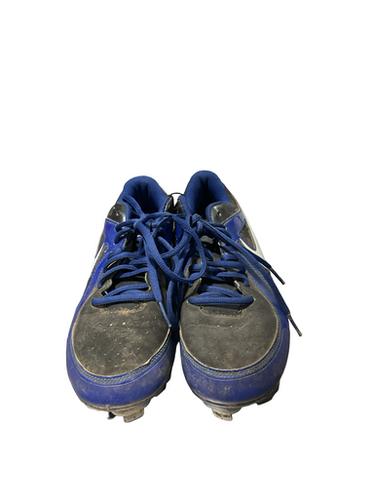 Used Nike Metal Mvp Strike Bb Sb Cleats Black And Royal Blue Senior 6.5 11834-s000046526