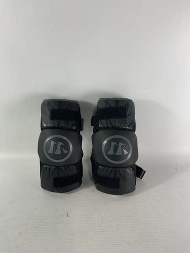 Used Warrior Elbow Pads Lacrosse Arm Pads Guards Black Sm 11834-s000031812