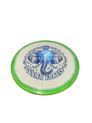 Used Discmania Solar Flare Driver Disc Golf Driver Green 11834-s000043019