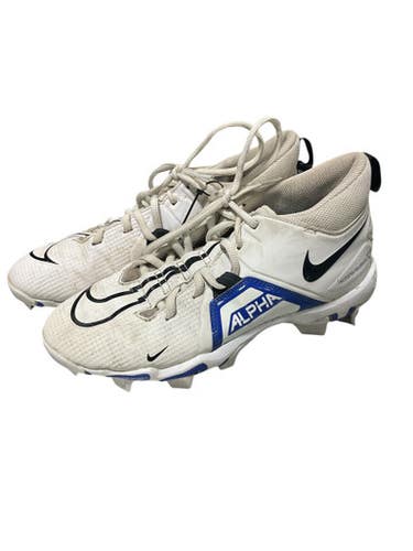 Used Nike Alpha Cleats Bb Sb Cleats White Senior 6 11834-s000043414