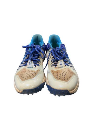 Used Under Armour Turf Charged Shoes Bb Sb Cleats Royal Blue Senior 13 11834-s000044415