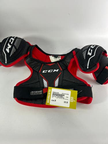 Used Ccm Ccm Blk Shoulderpads Sm Hockey Shoulder Pads 11834-s000015789