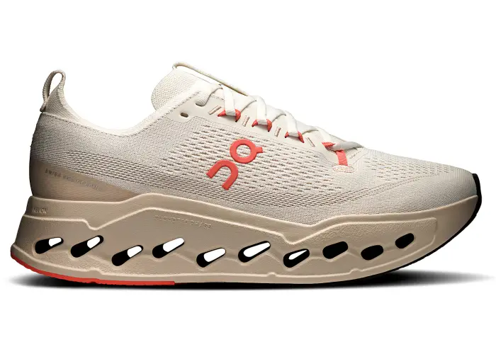 Size 9.5 - On Running Cloudsurfer Max Ivory Salmon 3MF30433297