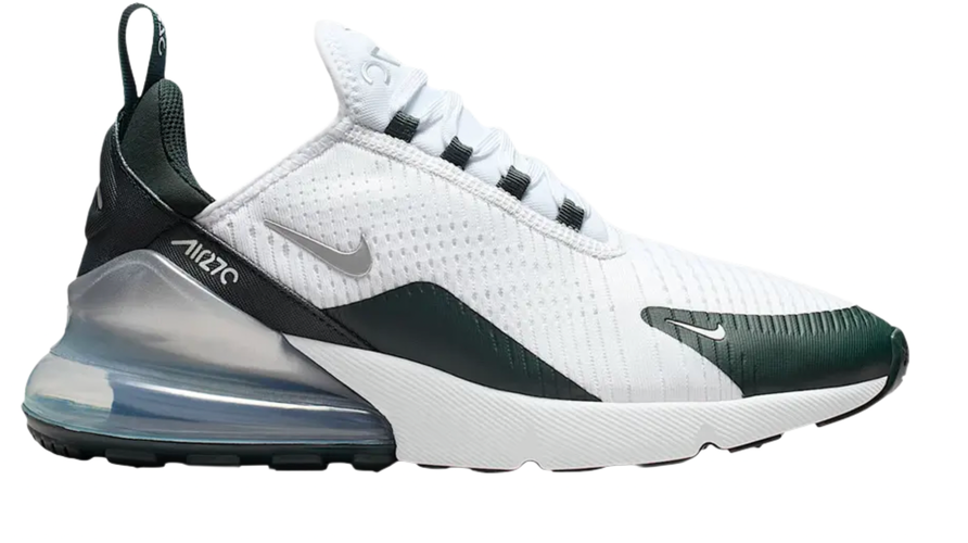 Size 8.5 - Nike Wmns Air Max 270 'White/Seaweed Silver' 107451-100