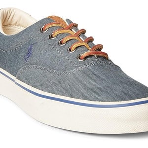 Polo Ralph Lauren Keaton-Pony Sneakers Men's US 10 Denim Casual Shoes ZPO3768