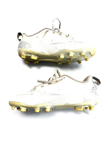 Used Nike Lax Cleats Boys White Junior 03.5 11860-s000309948