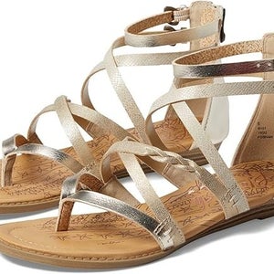 Blowfish Malibu Bungalow-B-K Strappy Sandals Kids 13 Gold Ankle Strap JOBB2181