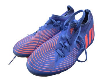Used Adidas Predator Edge.3 Fxg Bb Sb Cleats Royal Blue Junior 03 11450-s000522012