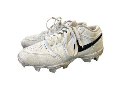 Used Nike Jordan 1 Bb Sb Cleats White Junior 05.5 11450-s000522011