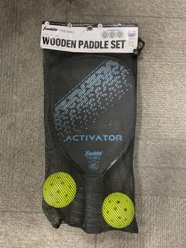 Used Franklin Activator Set Pickleball Racquet Black 11614-s000237705