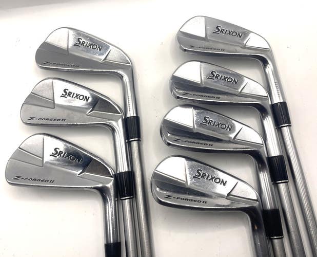 SRIXON Z-FORGED II Iron Set 4-PW KBC Tour C Taper 120 Shafts Lamkin Grips