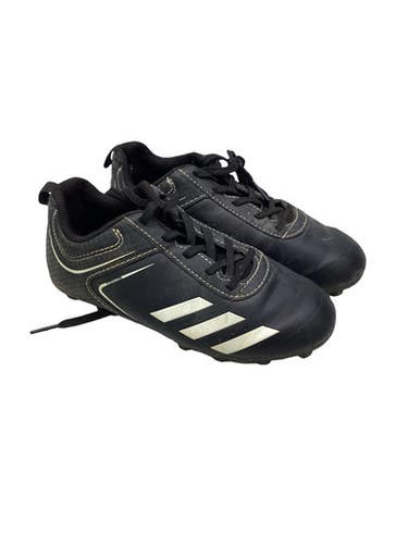 Used Adidas Blk Wht Soccer Cleats Soccer Cleats Black And White Junior 01 11347-s000270427