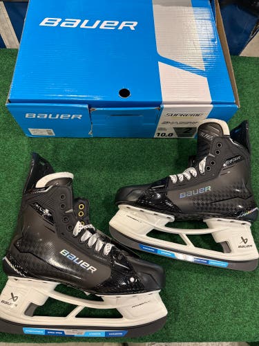 Senior Bauer Supreme Shadow Hockey Skates (Fit 2) Size 10 (New)
