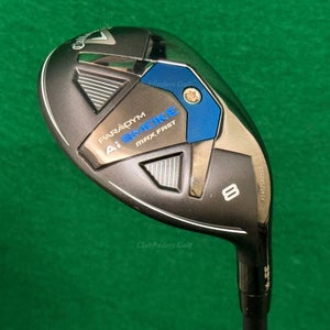Callaway Paradym Ai Smoke Max Fast 33* 8 Hybrid Cypher Fifty Graphite Seniors