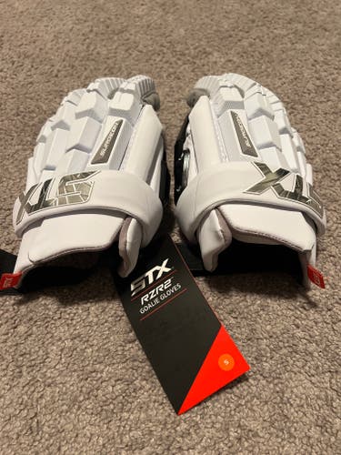STX Surgeon RZR2 Goalie Lacrosse Gloves (New)