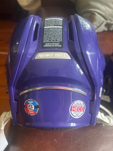Large Bauer Re-Akt Helmet (Used)