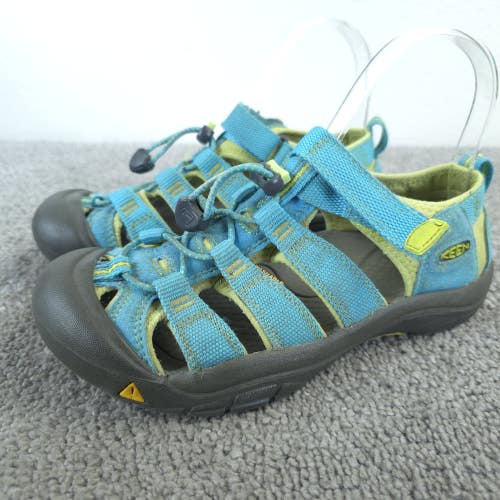Keen Newport H2 Sandals Kids Size 3 Fisherman Lace Up Comfort Low Top Blue