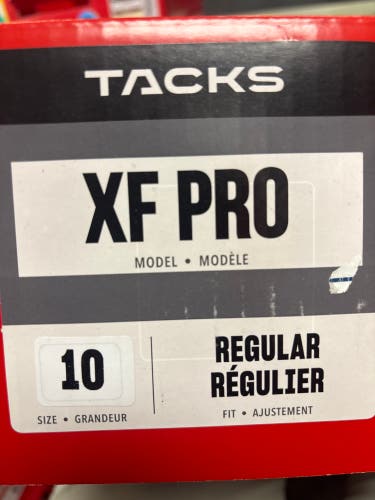 2024 CCM Tacks XF Pro Hockey Skates Regular Width 10 (New)