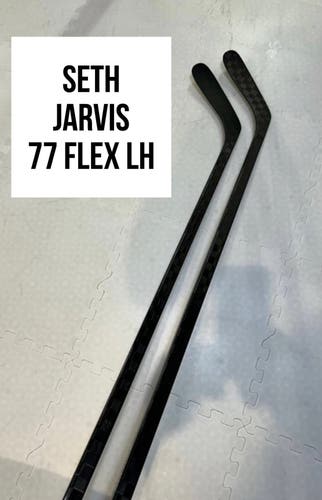 Senior(2x)Left CT: Seth Jarvis 87 Flex ProBlackStock™ Unbranded Pro Stock Hockey Sticks
