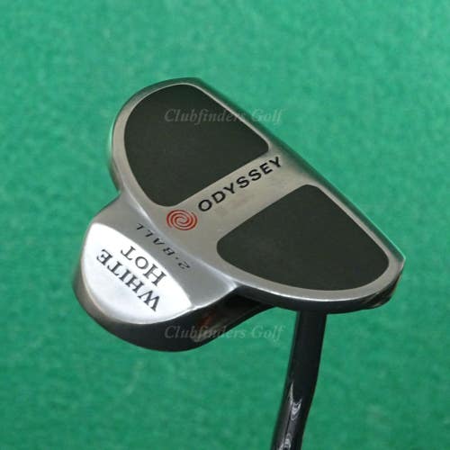 RARE Odyssey White Hot 2-Ball Double-Bend TOUR FILL 34" Mallet Putter