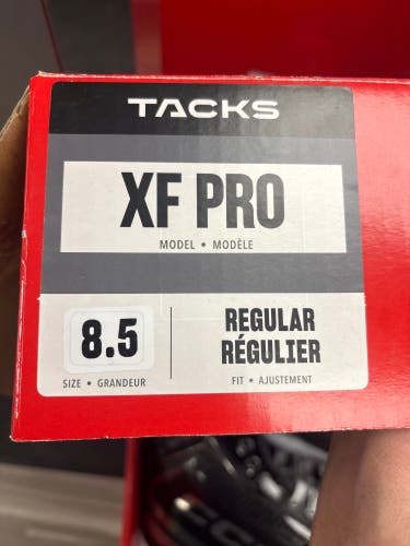 2024 CCM Tacks XF Pro Hockey Skates Regular Width 8.5 (New)