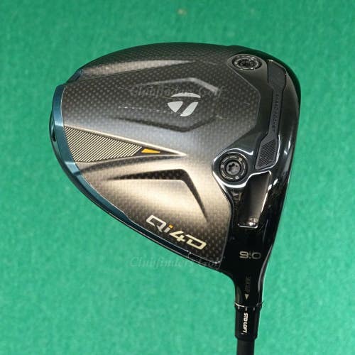 TaylorMade Qi4D 9 Driver TaylorMade Mitsubishi REAX 50-S Graphite Stiff w/HC