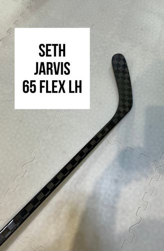 Senior(1x)Left CT: Seth Jarvis 65 Flex ProBlackStock™ Unbranded Pro Stock Hockey Sticks