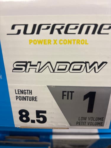 2024 Bauer Supreme Shadow Hockey Skates 8.5 (New)