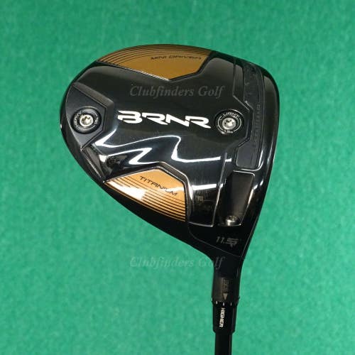 TaylorMade BRNR 11.5 Mini Driver Fujikura Speeder MD 6-S Graphite Stiff w/HC