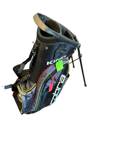 Used Cobra King 5 Way Jr Bag Mens Stand Bag Black 11682-s000133648
