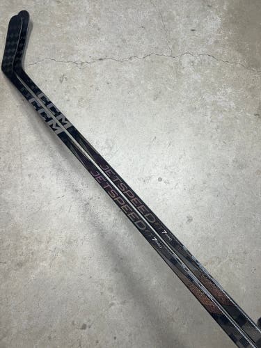 2 Pack 85 Flex P29M Senior CCM Jetspeed FT7 Pro Right Hand Hockey Stick Pro Stock (New)