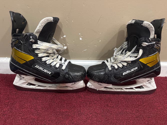 Bauer Supreme Ultrasonic Hockey Skates Pro Stock Size 5.5 Item#MDMW