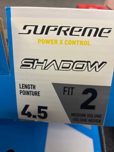 2024 Bauer Supreme Shadow Hockey Skates Size 4.5 (New)