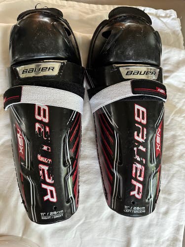 Junior Bauer X 11" Shin Pads (Used)