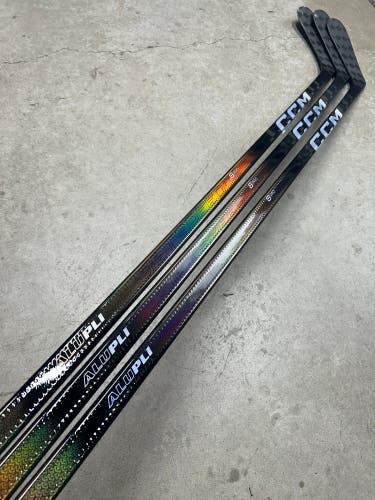 3 Pack 80 Flex P91A Senior CCM Jetspeed FT8 Pro Left Hand Hockey Stick Pro Stock (New)