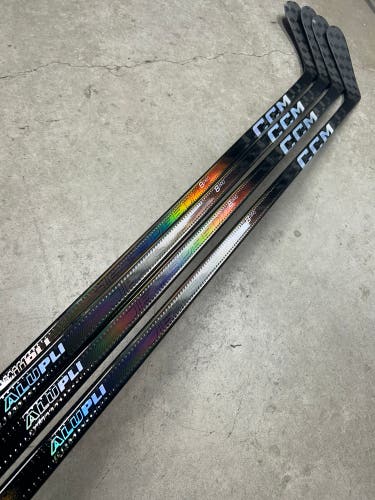 4 Pack 80 Flex P91A Senior CCM Jetspeed FT8 Pro Left Hand Hockey Stick Pro Stock (New)