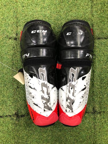 Junior CCM JetSpeed FT4 Shin Pads 11" (Used)