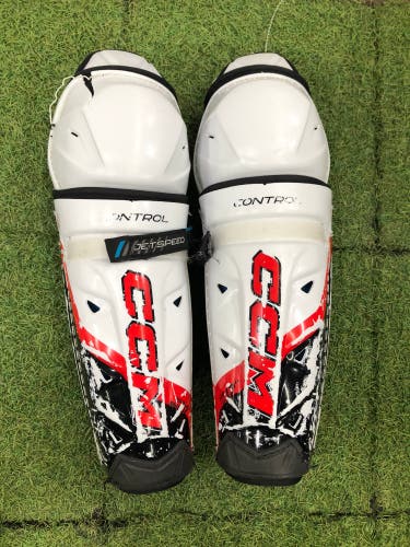 Junior CCM Control Shin Pads 12" (Used)