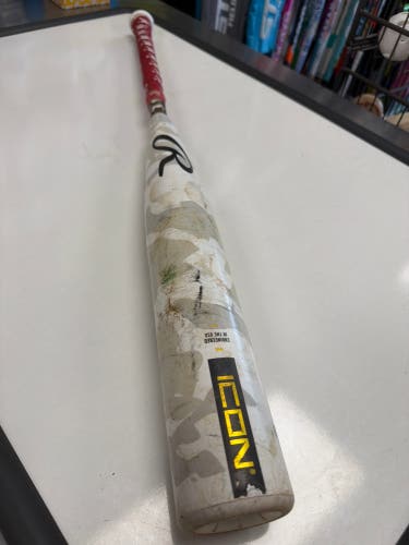 2025 Rawlings Icon Composite USSSA Certified Bat (-8) 23 oz 31" (Used)