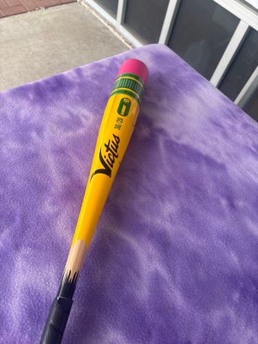 2024 Victus Vibe Alloy Bat USABat Certified (-10) Alloy 20 oz 30" (Used)