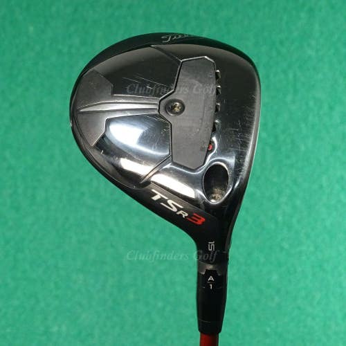 Titleist TSR3 15 Fairway Wood Project X Denali Red 60G 5.5 Regular w/ HC