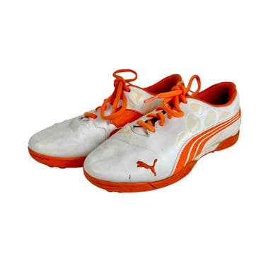 Used Puma Golf Shoes Orange Junior 04 11506-s000222758