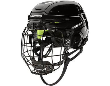 New Warrior Alpha One Youth Helmet Combo Black #aoyc9 11506-waraoyc9bkosz
